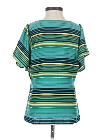 Ann Taylor LOFT Outlet Short Sleeve Blouse (view 2)