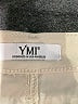 YMI Solid Ivory Tan Casual Pants Size XL - photo 4