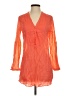 Zara Basic 100% Cotton Orange Casual Dress Size XS - photo 1