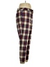 Lands' End Plaid Brown Casual Pants Size 14 - photo 4