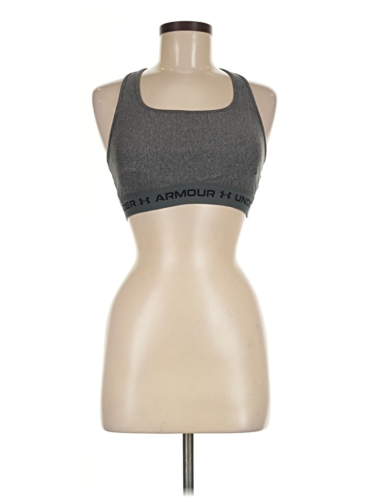 Pre-owned Under Armour Sports Bra In Gray
