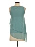 Design History 100% Viscose Teal Sleeveless Blouse Size XS - photo 2
