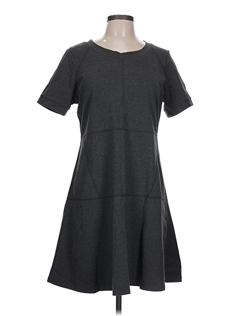 Pre-owned Athleta Casual Dress In Gray