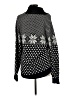 Express 100% Cotton Stars Black Pullover Sweater Size M - photo 2