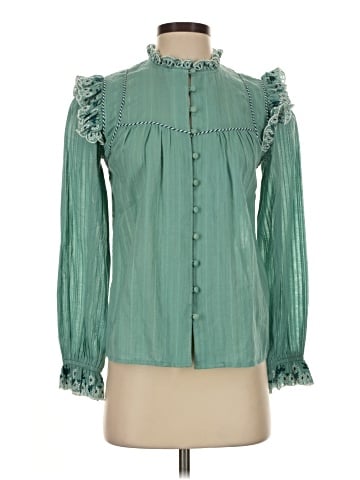 Sézane Long Sleeve Blouse (view 1)