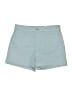 Ann Taylor LOFT Solid Blue Shorts Size 6 - photo 1