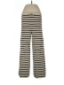 Unbranded 100% Viscose Stripes Ivory Casual Pants Size L - photo 1