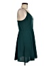 Leith 100% Polyester Solid Teal Cocktail Dress Size M - photo 4