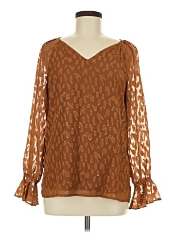 Bar III Long Sleeve Blouse (view 1)