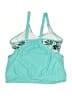 Unbranded Floral Teal Swimsuit Top Size XL - photo 2