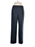 Le Suit 100% Polyester Chevron-herringbone Blue Dress Pants Size 8 - photo 1