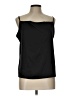 Saks Fifth Avenue 100% Polyester Black Sleeveless Blouse Size L - photo 1