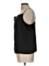 Saks Fifth Avenue 100% Polyester Black Sleeveless Blouse Size L - photo 5