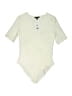 Topshop Ivory Bodysuit Size 6 - photo 1