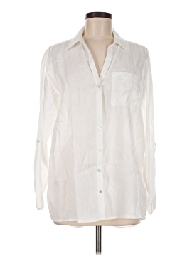 Sigrid Olsen Long Sleeve Button Down Shirt