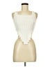 Almost Famous 100% Acrylic Ivory Tank Top Size M - photo 1