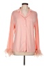 Unbranded Pink Long Sleeve Blouse Size L - photo 1