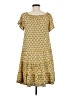 Max Studio Print Yellow Casual Dress Size M - photo 2