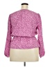 Nine West 100% Polyester Pink Long Sleeve Blouse Size XXL - photo 2