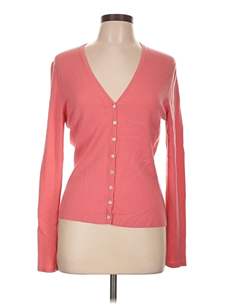 Pre-owned Tse Cashmere Cardigan Sweater In Pink