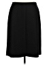 Ann Taylor Chevron-herringbone Black Formal Skirt Size 6 - photo 1
