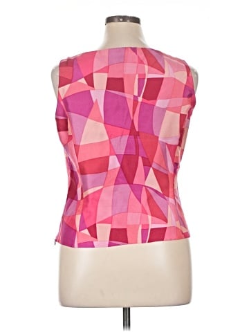 Vision Apparel Sleeveless Silk Top (view 2)