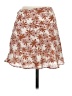Le Lis 100% Polyester Floral Orange Casual Skirt Size S - photo 2