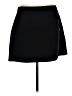 Maison Jules Solid Black Casual Skirt Size L - photo 1