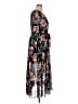 Alexa B 100% Polyester Print Black Cocktail Dress Size 14 - photo 4