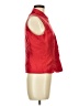 ICE 100% Polyester Red Sleeveless Blouse Size M - photo 4