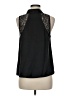 Equipment 100% Silk Black Sleeveless Silk Top Size M - photo 2
