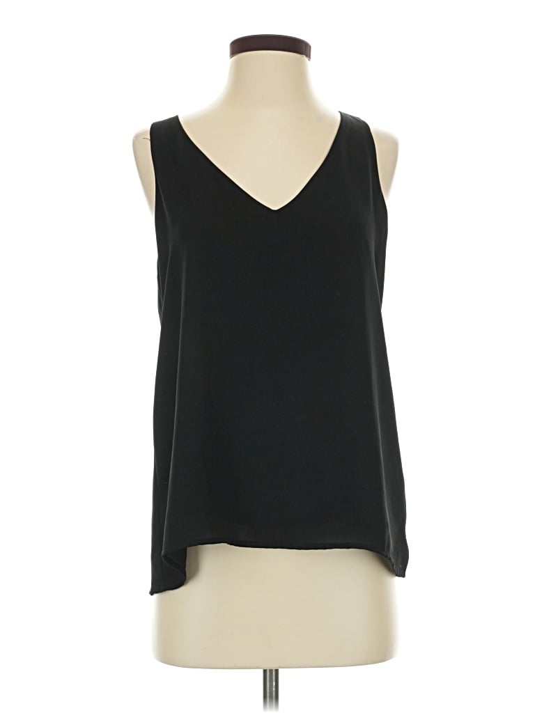 Pre-owned Forever 21 Sleeveless Blouse In Black
