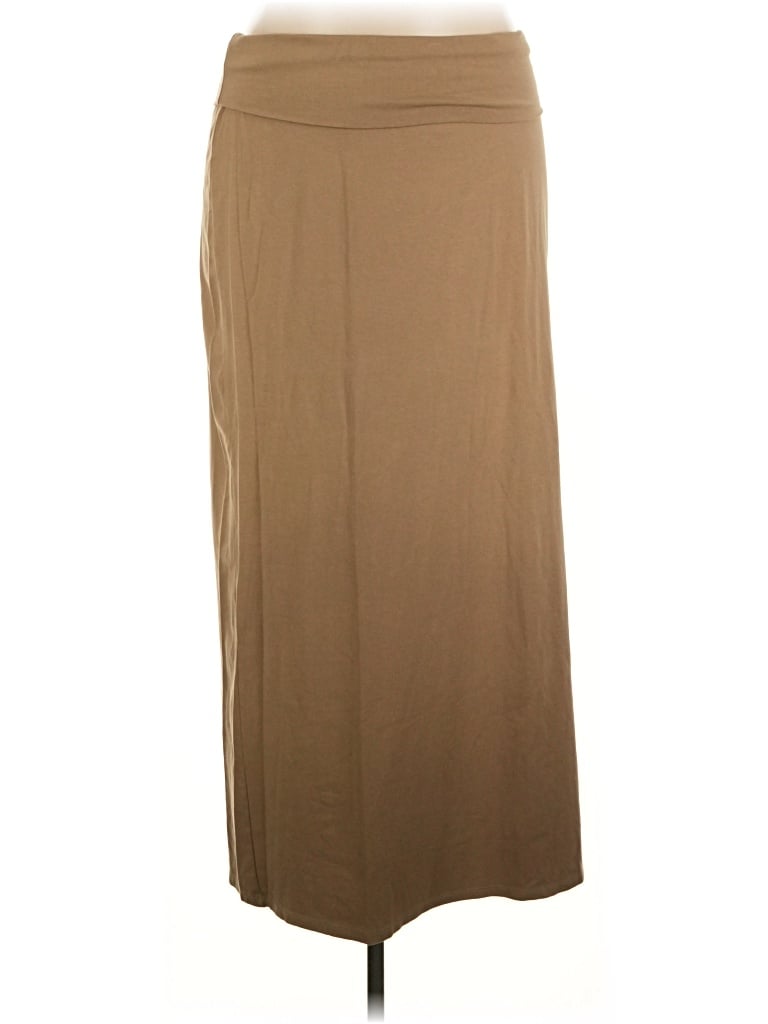 Pre-owned Aerie Casual Skirt In Tan