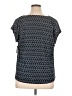 Dana Buchman Blue Short Sleeve Top Size XL - photo 2