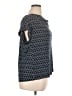 Dana Buchman Blue Short Sleeve Top Size XL - photo 4