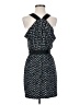 BCBGeneration Graphic Blue Cocktail Dress Size XS - photo 1