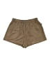 Universal Thread 100% Polyester Solid Tan Khaki Shorts Size M - photo 1