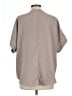 Zenana Gray Short Sleeve Blouse Size L - photo 2