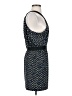 BCBGeneration Graphic Blue Cocktail Dress Size XS - photo 4