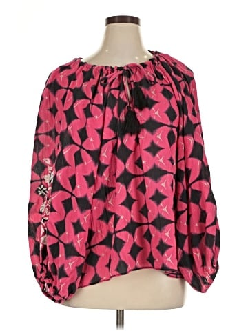 Sundance 3/4 Sleeve Blouse (view 1)