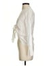 Babaton 100% Cupro Ivory 3/4 Sleeve Blouse Size XS - photo 5