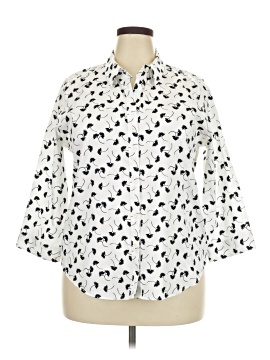 Coldwater Creek 3/4 Sleeve Button-Down Shirt (view 1)