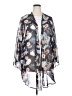 Meri Skye 100% Polyester Gray Kimono Size 5X - photo 1