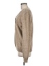 Karen Scott 100% Cotton Tan Pullover Sweater Size M - photo 5