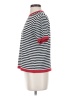 Unbranded 100% Polyester Stripes Red Short Sleeve Turtleneck Size L - photo 5