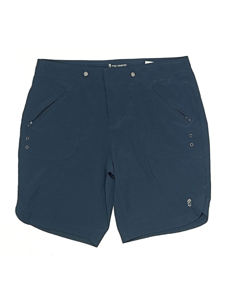 Pre-owned Free Country Board Shorts In Blue