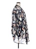 Meri Skye 100% Polyester Gray Kimono Size 5X - photo 4