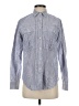 J.Crew Stripes Blue Long Sleeve Button-Down Shirt Size 2 - photo 1