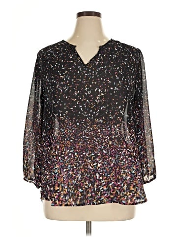 Fun2Fun 3/4 Sleeve Blouse (view 1)