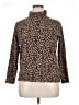 Talbots Outlet Animal Print Brown Turtleneck Sweater Size 1X - photo 1